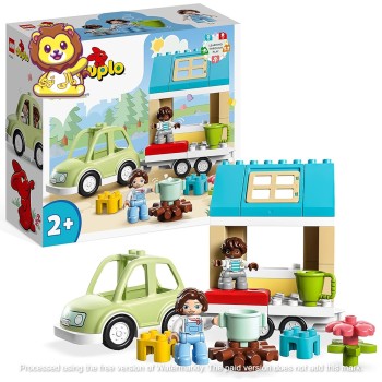 لگو Duplo مدل Family House on Wheels 10986