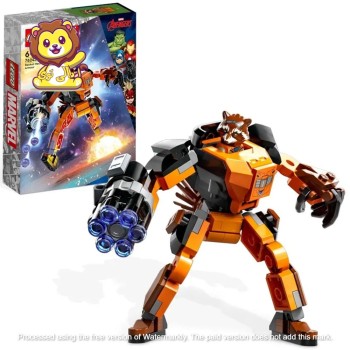 لگو Marvel مدل Rocket Mech Armor 76243